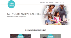 Desktop Screenshot of familyforhealth.com